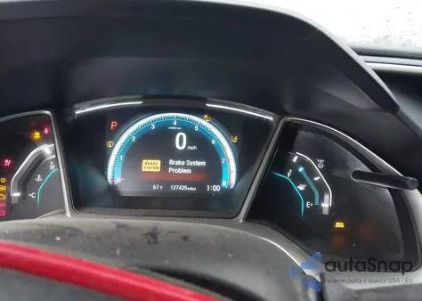 2017 Honda Civic Ex-L z USA, uszkodzony, nr VIN 2HGFC1F82HH650221